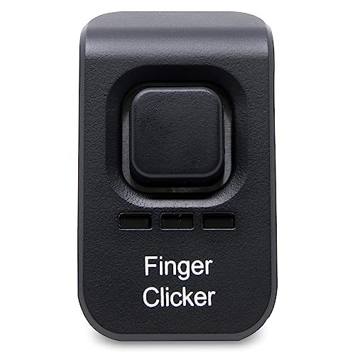Educator Dog Training Finger Clicker with Audible Sound for Positive Reinforcement, Behavior and Obedience Pet Trainer, Red
