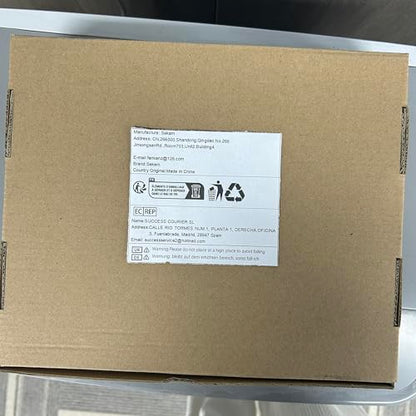 SEKAM Cardboard Cat House with Scratcher/Catnip (16.5''L x 12''W x 13''H), Play House for Indoor Cats， Cat Scratching Box & Hideaway Furniture, Hideout for Small Animals