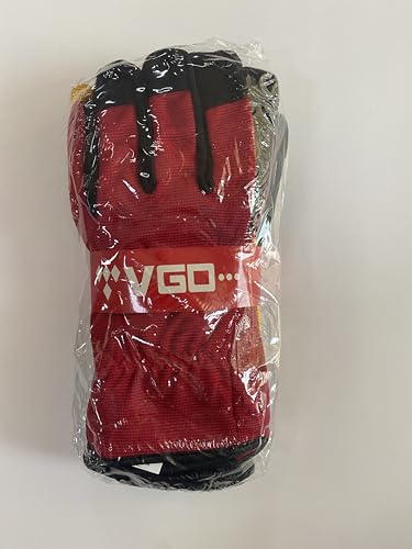 Vgo... 5Pairs Work Gloves Touchscreen, Light Duty Safety Gloves for Gardening Warehouse Delivery Multi-function