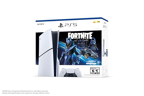 PlayStation PS5 Console - Fortnite Cobalt Star Disc Edition