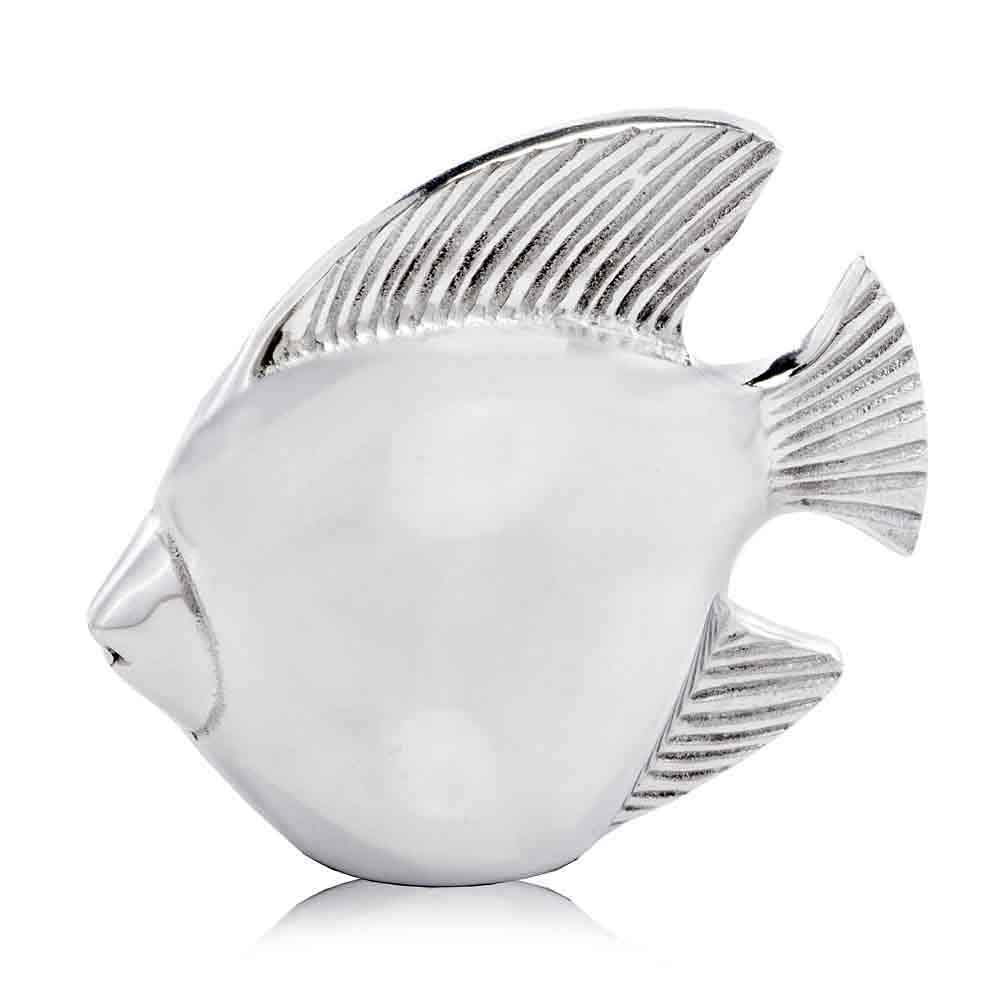 Pez Fish Sculpture, Sculpture, Fish, Underwater, Sea, Sea Life, Tabletop, Home or Office Decor, Water, Ocean, Decor, Aluminum Accessories