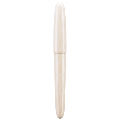 Asvine C80 Fountain Pen #8 Fine Nib Large Handcraft Pen with Converter Pen Box Collection Set (Ivory)