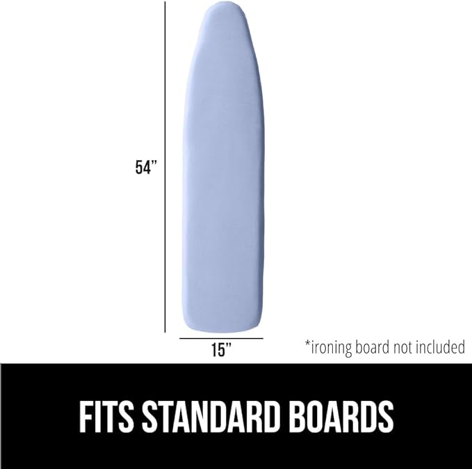 GORILLA GRIP The Original Ironing Board Cover and Pad, Silicone Coating