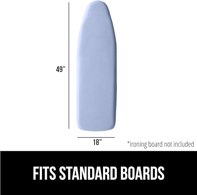 GORILLA GRIP The Original Ironing Board Cover and Pad, Silicone Coating