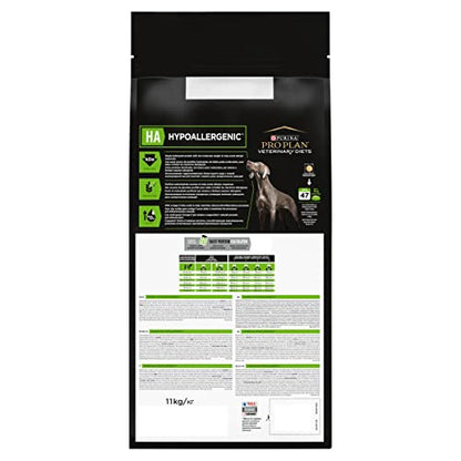 PRO PLAN VETERINARY DIETS HA Hypoallergenic Dry Dog Food 11kg