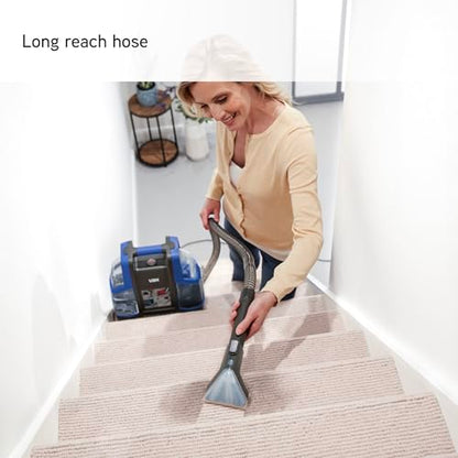 VAX SpotWash Duo Spot Cleaner, For Stains, Spills & Pet Messes, Suitable for Car, Sofa, Upholstery, Carpet, Stairs. Compact, Handheld Cleaning Machine Includes Pet Tool & Vax 1L Solution, CDCW-CSXA