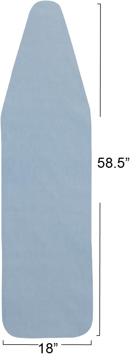 Household Essentials Deluxe Series Blue Silicone Coated Ironing Board Cover