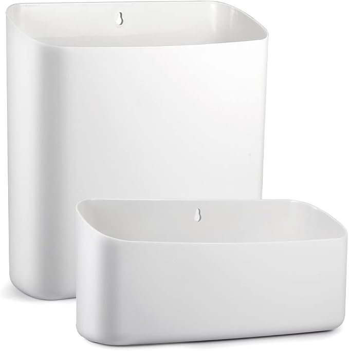 Picowe Magnetic Laundry Storage, 2 Pack Lint Holder Bin