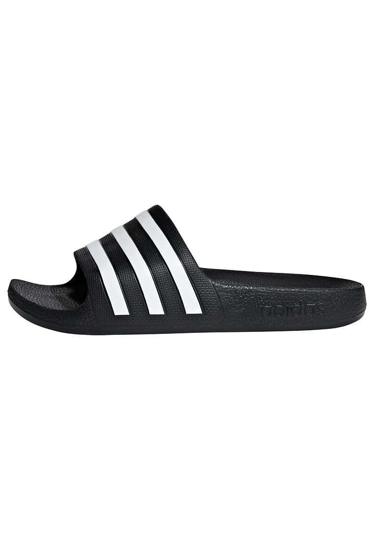 adidas Adilette Aqua Slides Kids, Core Black/Cloud White/Core Black, 5 UK