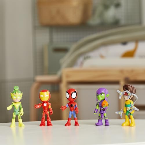 Marvel Spidey and His Amazing Friends, Friends & Foes Pack, Action Figure Set