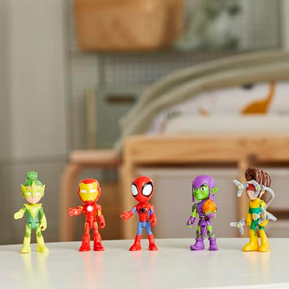 Marvel Spidey and His Amazing Friends, Friends & Foes Pack, Action Figure Set