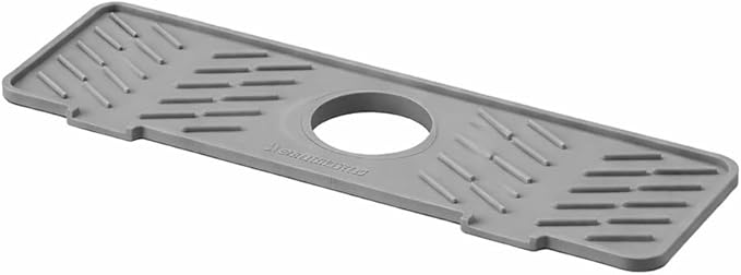 Meiliweser Silicone Faucet Splash Guard Gen 3-10° Large Slope & Adaptable Hole