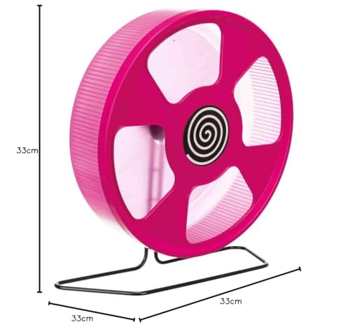 Trixie Plastic Exercise Wheel, 33 cm for Hamster