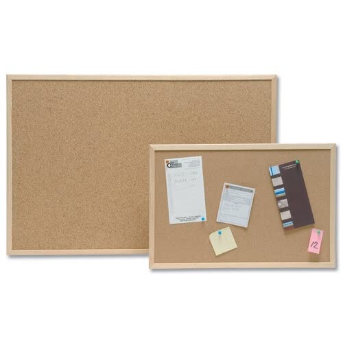Q-Connect Lightweight Cork Noticeboard 600 x 900 mm
