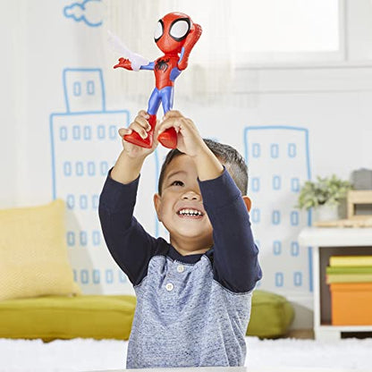 SPIDEY AND HIS AMAZING FRIENDS Marvel Supersized Hero 22.5-cm Action Figures 3-Pack
