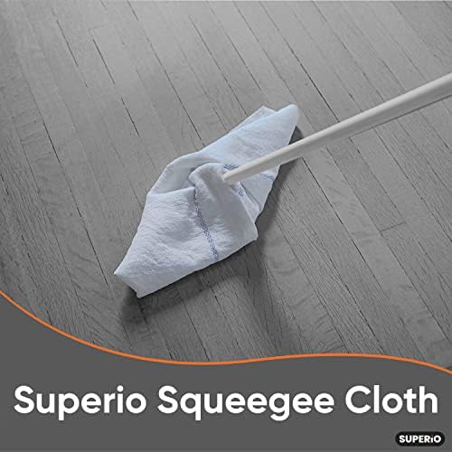Superio Squeegee Mopping Towel Floor Cloth White Cloth