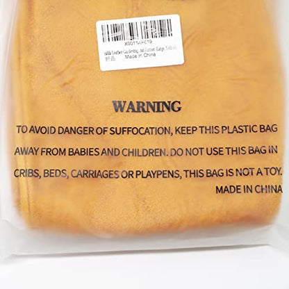 Leather Gauntlet Gardening Gloves for Women and Men, Breathable Rose Pruning Gloves with Thorn Proof Gauntlet, Long Durable Cowhide Sleeves Garden Gloves Work for Gardener and Farmer(M,Yellow)