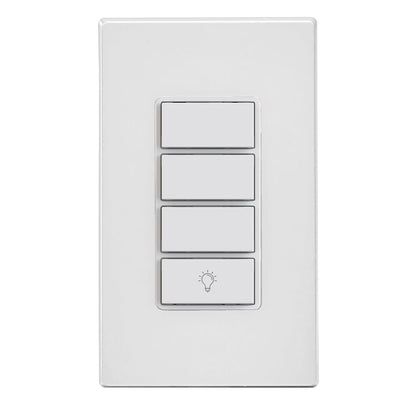 Leviton Decora Smart Switch, Wi-Fi 2nd Gen, Neutral Wire Required, Works with Matter, My Leviton, Alexa, Google Assistant, Apple Home/Siri & Wired or Wire-Free 3-Way, D215S-1RW, White