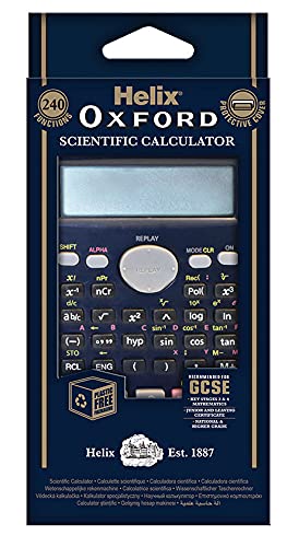 Helix Oxford Complete Back to School Stationery Set - Comprehensive Helix Oxford school supplies set including Maths Set, Pens, Ruler, Scientific Calculator & More - Ideal for High School or College