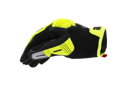 Mechanix Wear: Hi-Viz M-Pact E5 Work Gloves - Cut Resistant, Touch Capable, Impact Protection (X-Large, Fluorescent Yellow)
