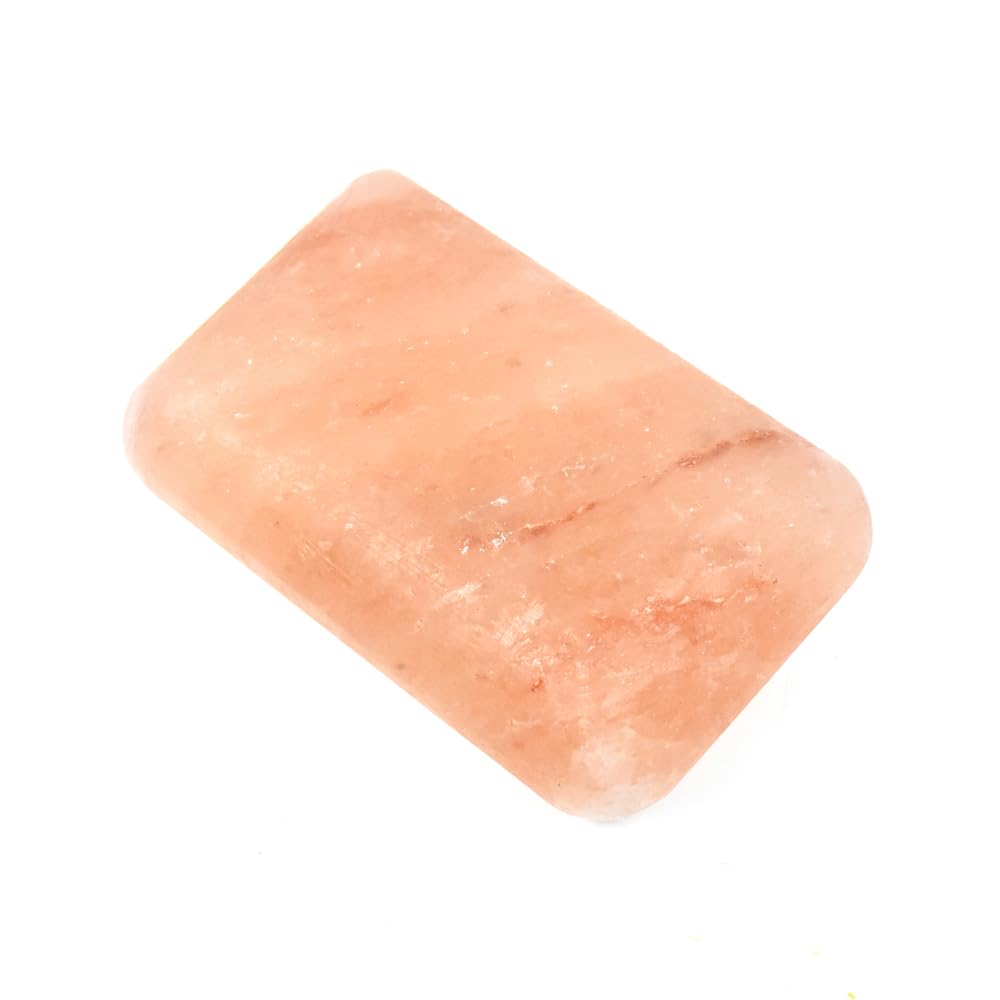 Windfulogo Large Hot Massage Stones Set Himalayan Salt Heated Warmer Stone for Spa Massage 2.56 x 3.93in (6.5x10cm)