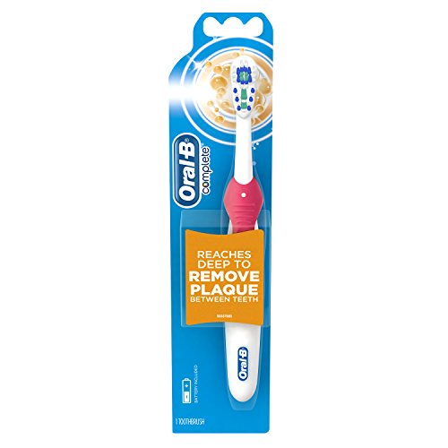 Oral-B Complete Deep Clean Battery Powered Electric Toothbrush, 1ct, (Color may vary)