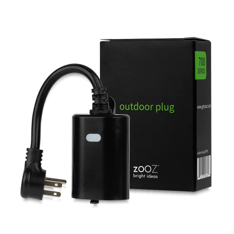Zooz 800 Series Z-Wave Long Range Smart Plug ZEN04 800LR | Hub Required | Works with the Z-Box Hub, Home Assistant, and Hubitat
