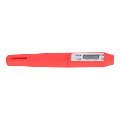 Akozon Digital Food Thermometer Automatic Calibration Pen High Accuracy Electronic Pocket Thermometer Yellow Home and Family Appliance and Decor