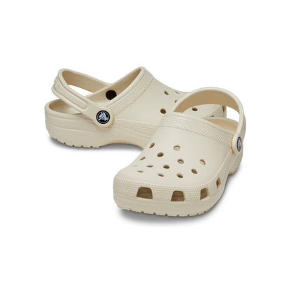 Crocs Unisex Kids Classic Clog K, Bone, J6 UK