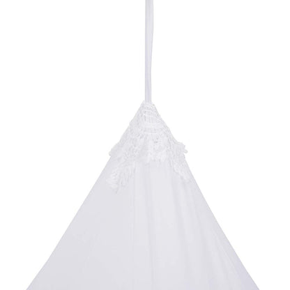 Bed Canopy Round Dome,Mosquito Net,Bed Canopy for Kid‘s Reading Room,Nursery Decorations,Bedroom Decoration (Chiffon Bed Canopy-WhiteNew!)