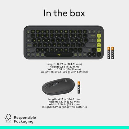 Logitech POP ICON Keys Wireless Bluetooth Keyboard, Comfortable Typing, Programmable Keys, Easy-Switch Between up to 3 Devices, for Laptop, Tablet, PC – Rose and Off-White