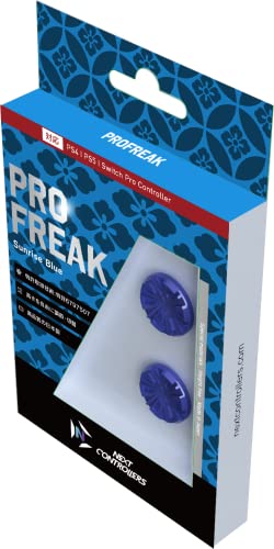 Pro Freek Thumb Grips Blue Nextcontroller for PS4 PS5 Switch pro Controller Made in Japan