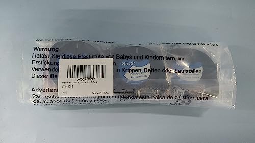 5-Pack MarkField Label Tape Replacement for Dymo Letratag Tape Plastic White 12mm x 4m S0721610, Compatible with Dymo Label Printer LT-110T LT-100H LT-100T QX50 XR XM