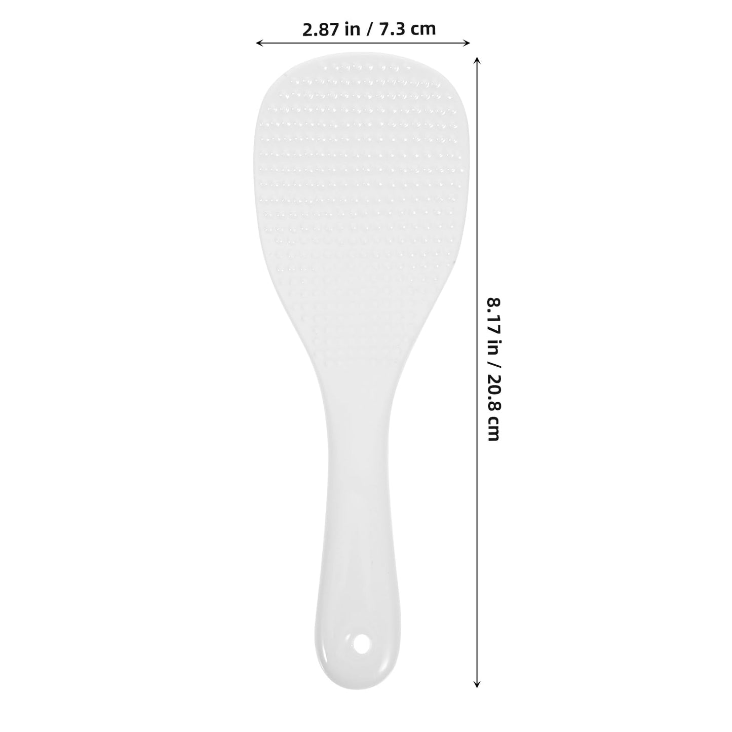 VOSAREA 2pcs Rice Spoons Ceramic Rice Paddles Non-stick Rice Serving Spoon Rice Potato Food Server Spatula Rice Scooper Kitchen Tool Rice Cooker Spoons Cooker Scoops