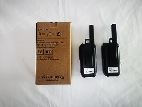 Professional Walkie Talkies for Adults, Rechargeable PMR Two Way Radios, 2 Way Radios Walky Talky Survival Gear and Equipment