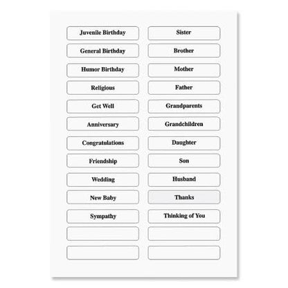 Current World Travel Greeting Card Organizer Box with Dividers - Storage for 140+ Cards by Occasion and Recipient, Christmas, Birthday, Sympathy Cards, Photos, Large 7" x 9" x 9-1/2"