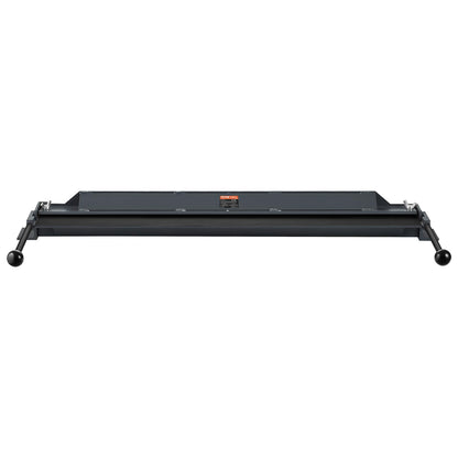 VEVOR Box and Pan Brake, 48-Inch, 0-130 Degrees Sheet Metal Bending Brake, Portable Mini Metal Bender with 20 Gauge Low Carbon Steel 14 Gauge Aluminum Capacity Power Handle, for Metal Bending