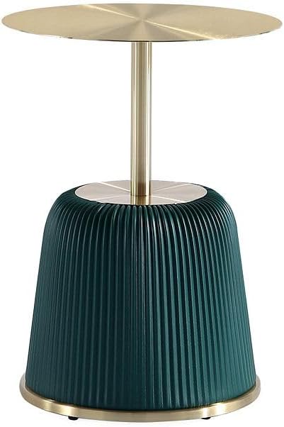Manhattan Comfort Anderson Modern 15.75" Round End Tables 1.0