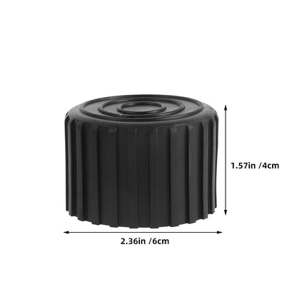 HONMEET 2pcs Fitness Equipment Foot Pads Non-Slip Rubber Leg Floor Protectors for Gym Gear Exercise Machine Parts Durable Anti-Skid Covers