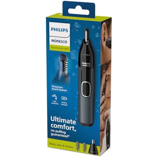 Philips Norelco Body Groomer 7000 Series, Men's Whole Body Groomer, Contour-Following 2D Flexing Head, Triple Protect Shave System & Intimate Body Hair Trimmer, 100% Showerproof, BG7480/50