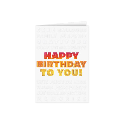 The Gallery Collection - Birthday Cards Assortment Box (35 Cards), Foil & Embossing (Birthday Formal)