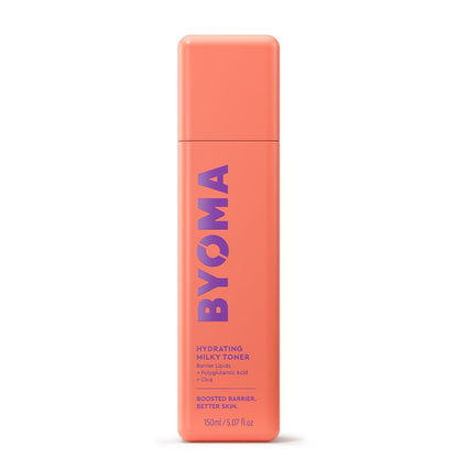 BYOMA Hydrating Milky Toner - Dewy, Ultra Hydrating Toner for Face - Soothes Skin, Locks in Moisture, Reduces Redness - Barrier Repair - 5.07 fl oz