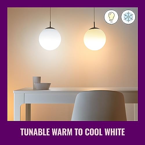 WiZ Smart Colour Bulb, E14, 4.9W, Smart Dimming, Dynamic Scenes, Connected WiFi Works with Alexa, Google Assistant & HomeKit, App Control for Home Indoor Lighting, Bedroom, Energy Monitoring