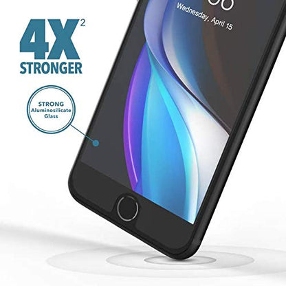 ZAGG Glass Elite Screen Protector for iPhone 16 Pro - 5X Stronger, Reinforced Edges, Ultra-Strong Tempered Glass, Scratch Resistant, Anti-Smudge, Easy Installation, InvisibleShield, Eco-Friendly
