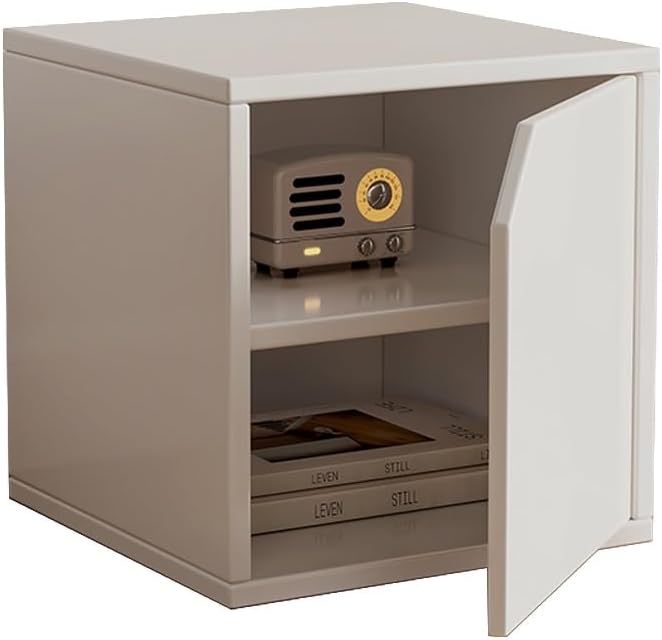Versatile wooden storage cabinet, space-saving modular organizer