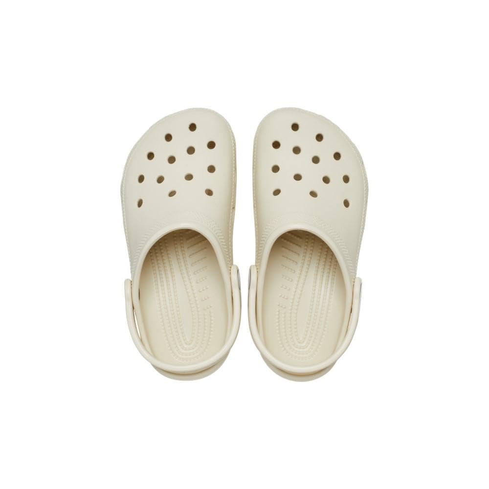 Crocs Unisex Kids Classic Clog K, Bone, J6 UK