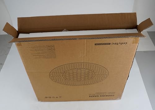 onlyfire Cast Iron Gourmet BBQ System Cooking Grate replacement for 57CM Weber Charcoal Grills