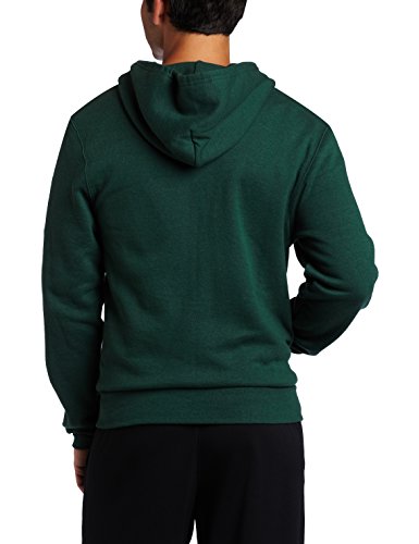 Soffe MJ Men's Training Fleece Zip Hood, Dark Green-301, XX-Large