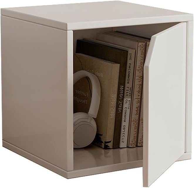 Versatile wooden storage cabinet, space-saving modular organizer
