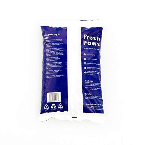 Fresh Paws Premium Wood Pellet Cat Litter, 30 L
